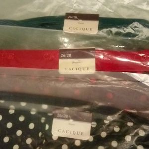 3 pairs of brand new Cacique panties 26/28